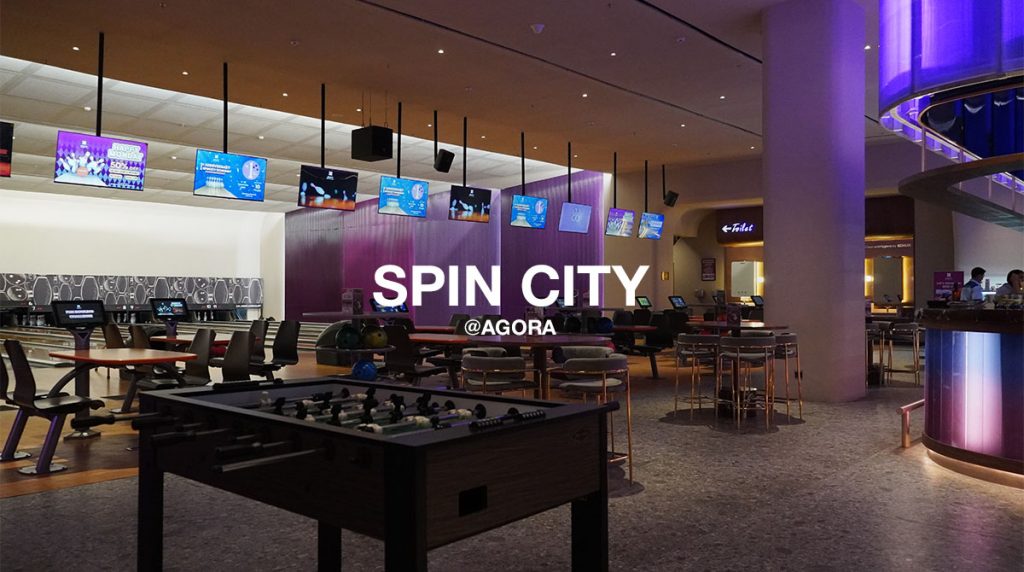 spincity bowling agora mall